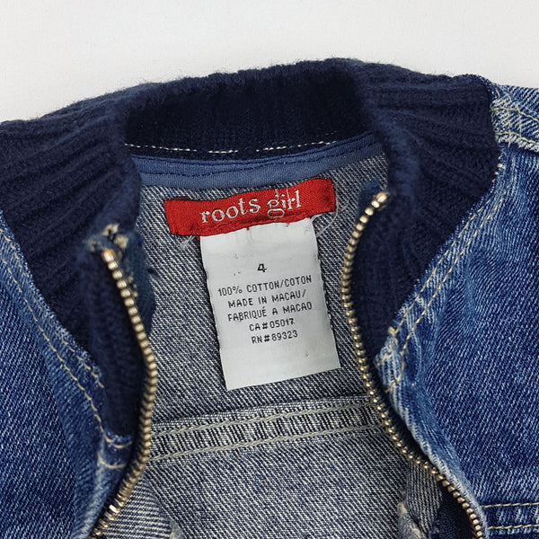 ROOT's GIRL Vintage Jeansjacke - 4 Jahre (104 cm)