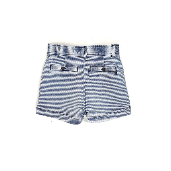 BONPOINT gestreifte Jeansshorts - 6 Jahre (116cm) Mädchen