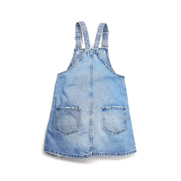 Jeans Latzhose Kleid - 9 Jahre (134cm)
