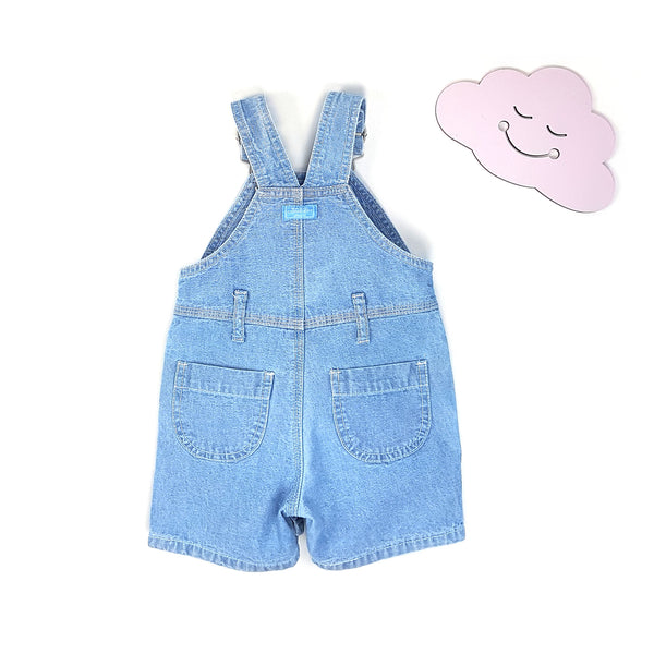 JACADI gestreifte Latzhose kurz - 6 Monate (67cm)