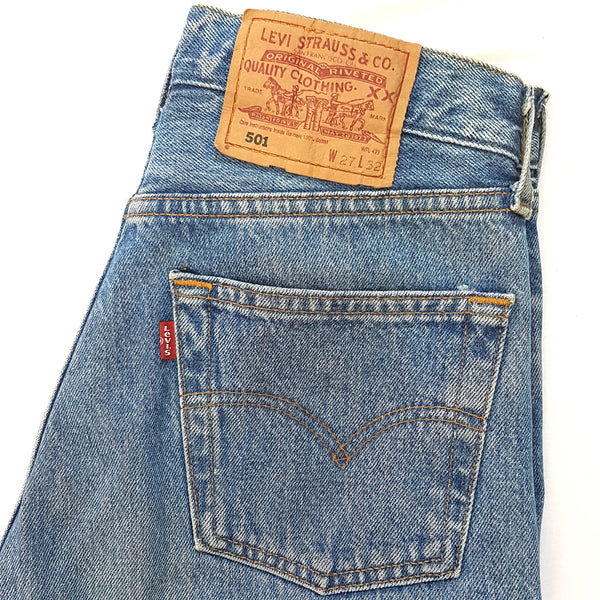 LEVI's 501 (Collector Edition 80's/90's) gerades Bein  - Größe W27-L32