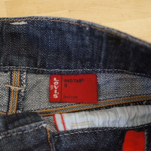LEVI's Vintage originaler Jeans-Minirock - 8 Jahre (128 cm)