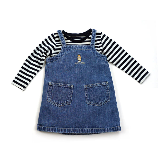 RALPH LAUREN Jeanskleid - 2 Jahre (92/94 cm)