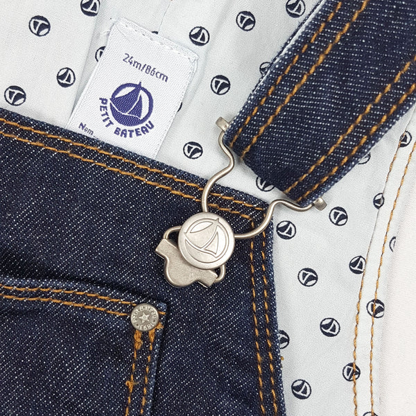 PETIT BATEAU Jeans Latzhose - 24 Monate (86 cm)