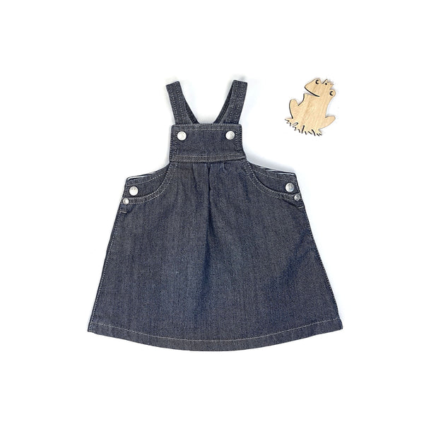 Jeans Latzhose Kleid - 3 Monate (60cm)