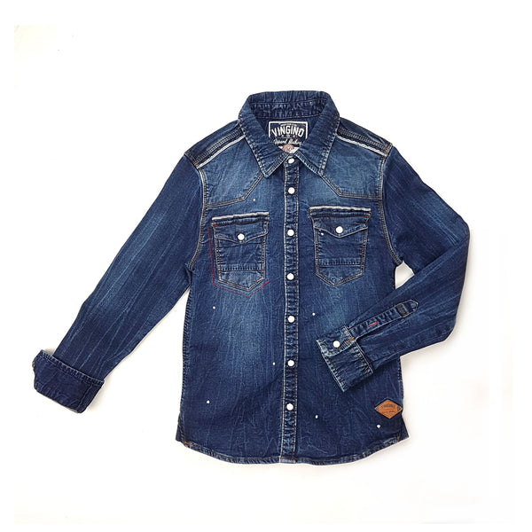 VINGINO denim shirt - 10 years (140cm)