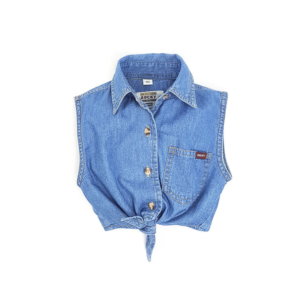 Ärmelloses Jeanshemd - 2 Jahre (92 cm)