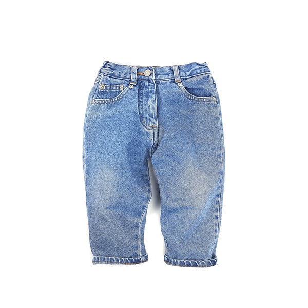 MOM vintage fit Jeanshose - 6-12 Monate Mädchen (74cm)