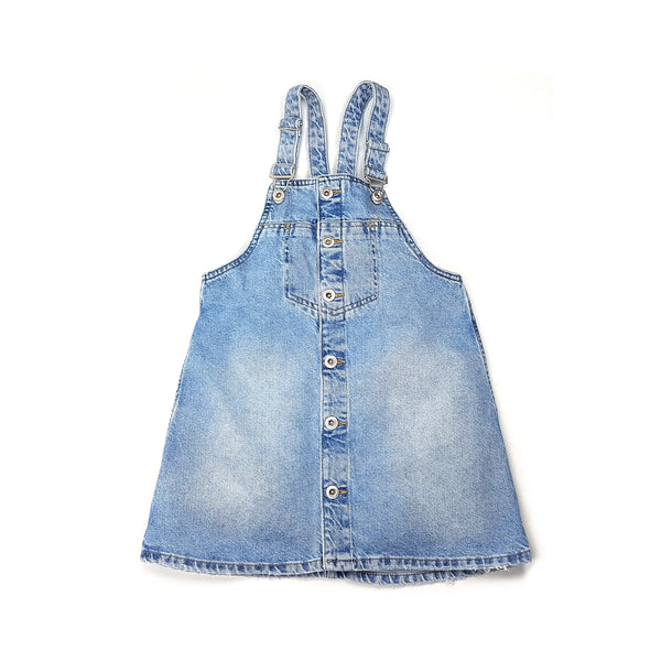 Jeans Latzhose Kleid - 9 Jahre (134cm)