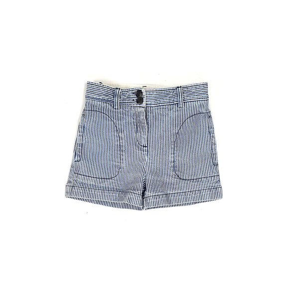 BONPOINT gestreifte Jeansshorts - 6 Jahre (116cm) Mädchen