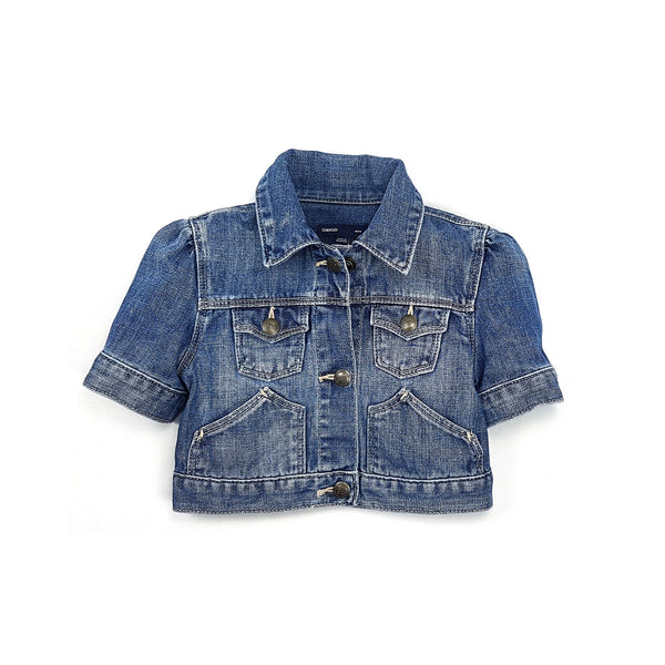 GAP Kurzarm-Jeansjacke - 4 Jahre (104 cm) Mädchen
