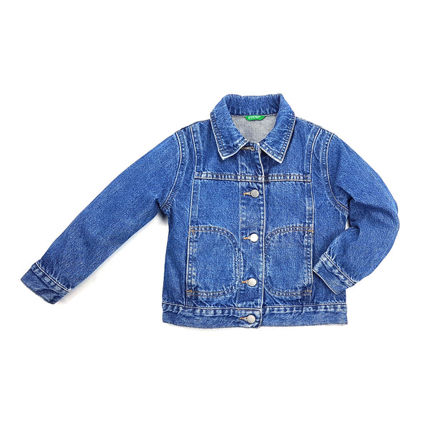 BENETTON Jeansjacke - 2 Jahre (90cm) Mädchen