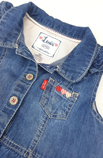 LEVIs Jeanskleid - 18 Monate (80-85 cm)