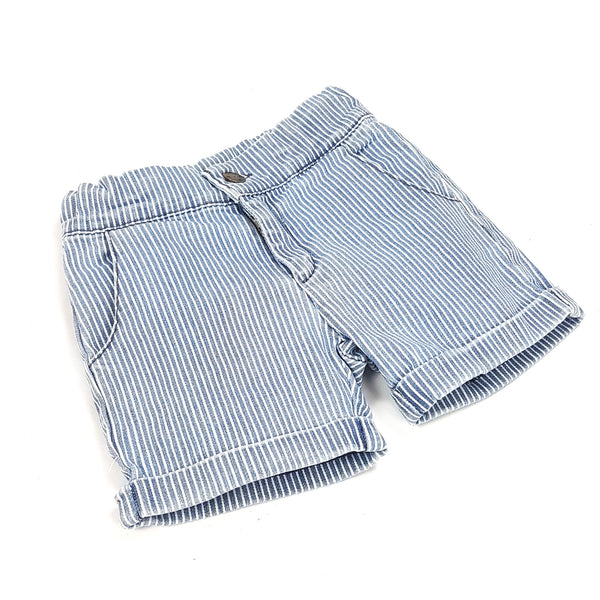 EMILE & IDA gestreifte Jeansshorts - 2 Jahre (95cm) unisex