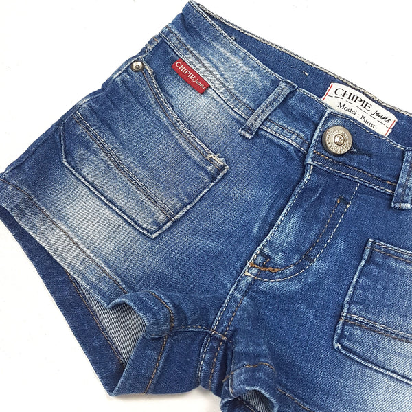 Neu mit Etiketten. CHIPIE Denim kurz - 8Y (128cm) Mädchen