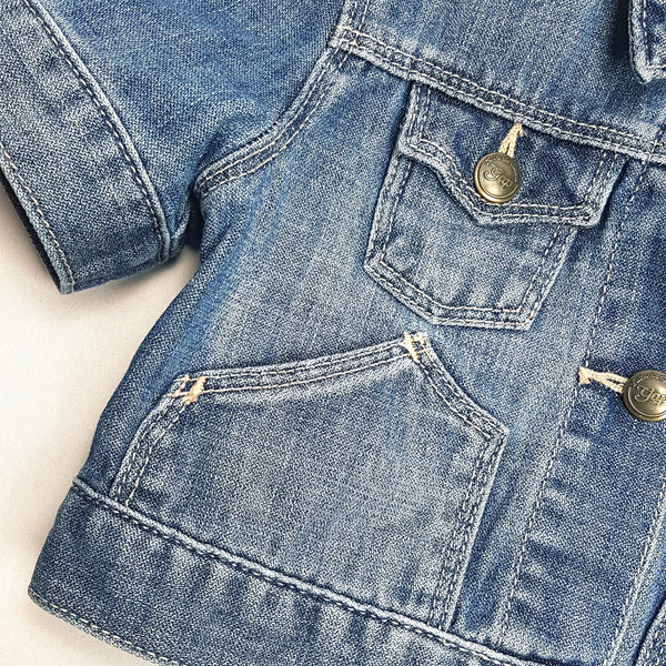 GAP Kurzarm-Jeansjacke - 4 Jahre (104 cm) Mädchen