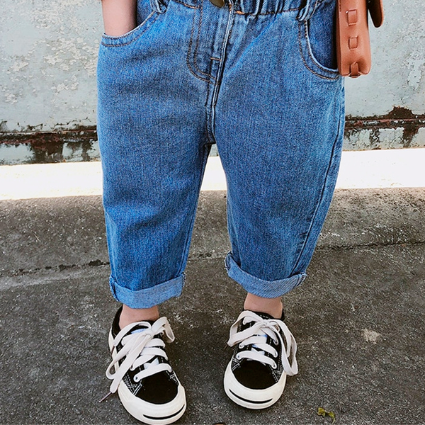 MOM vintage fit Jeanshose - 6-12 Monate Mädchen (74cm)