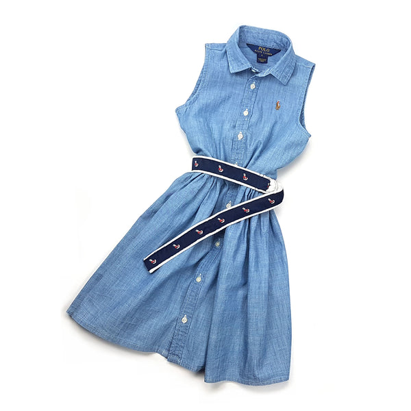 RALPH LAUREN Jeanskleid - 6-7 Jahre (117/123 cm)