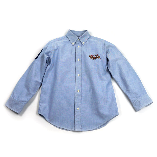 RALPH LAUREN Basic Oxford Hemd - 7/8 Jahre (124-134cm)