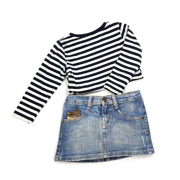 DIESEL Vintage Denim Minirock - 2 Jahre (92-98cm)