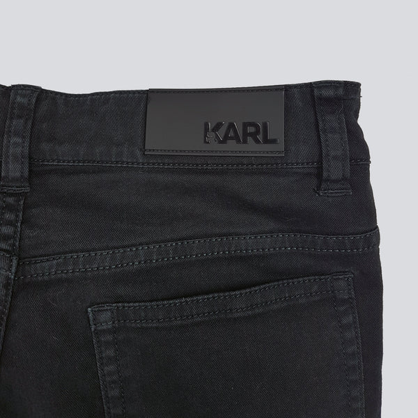 Karl Lagerfeld Schwarze schmale Hose - 12 Jahre (152 cm) Junge