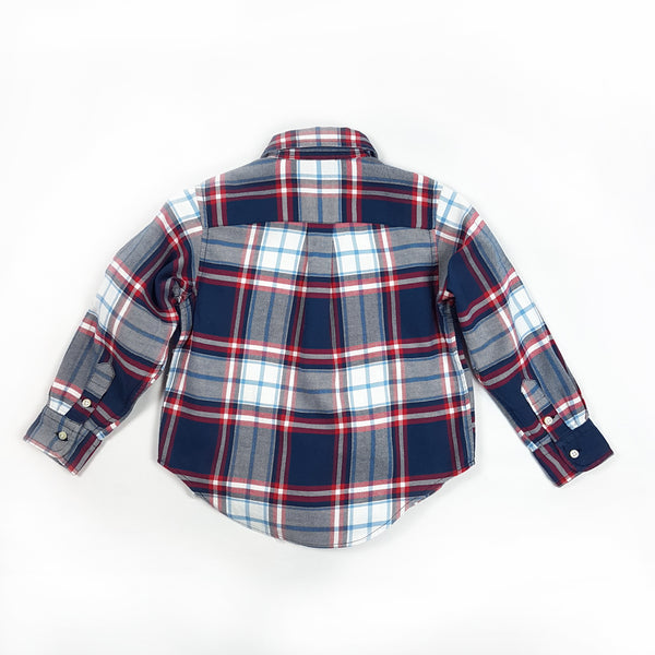 RALPH LAUREN Kariertes Baumwoll-Twill-Hemd - 2-3 Jahre (94-100 cm)