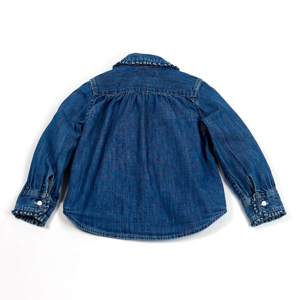 Jeanshemd - 2 Jahre Mädchen (88-93 cm)