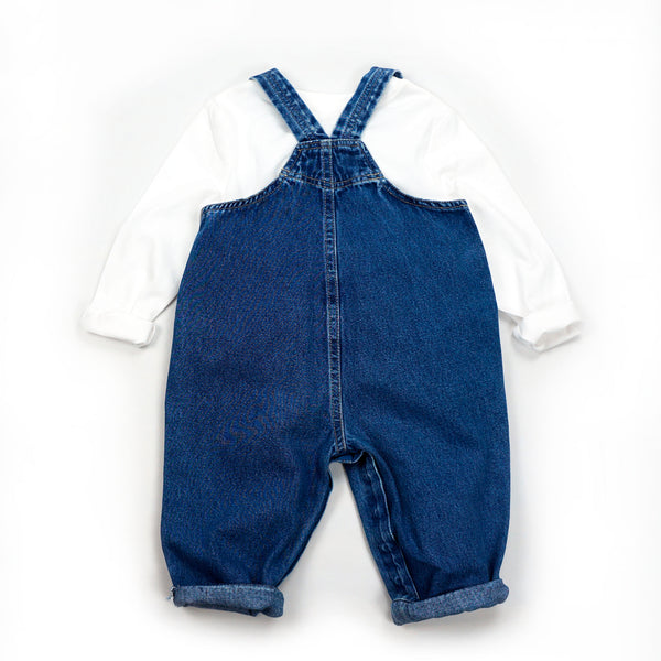 Jeans Latzhose - 6 Monate