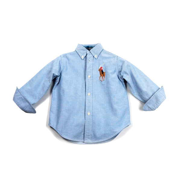 RALPH LAUREN Basic Oxford Hemd - 2-3 Jahre (94-100 cm)