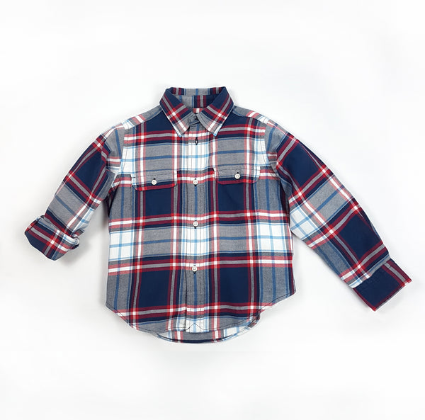 RALPH LAUREN Kariertes Baumwoll-Twill-Hemd - 2-3 Jahre (94-100 cm)