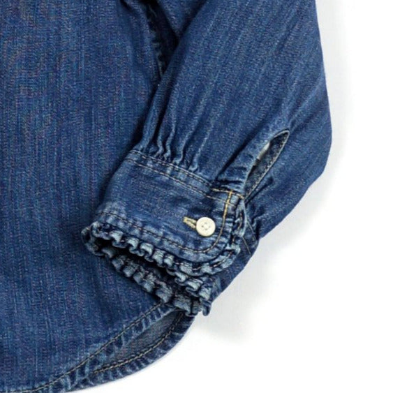 Jeanshemd - 2 Jahre Mädchen (88-93 cm)